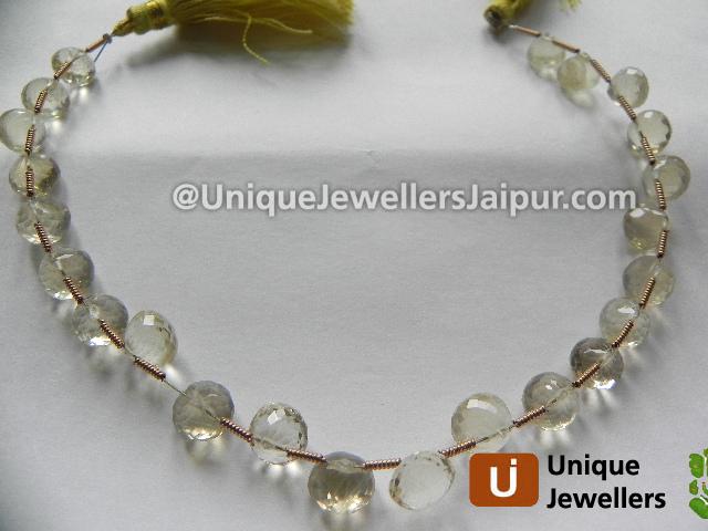 Scapolite Faceted Onion Beads
